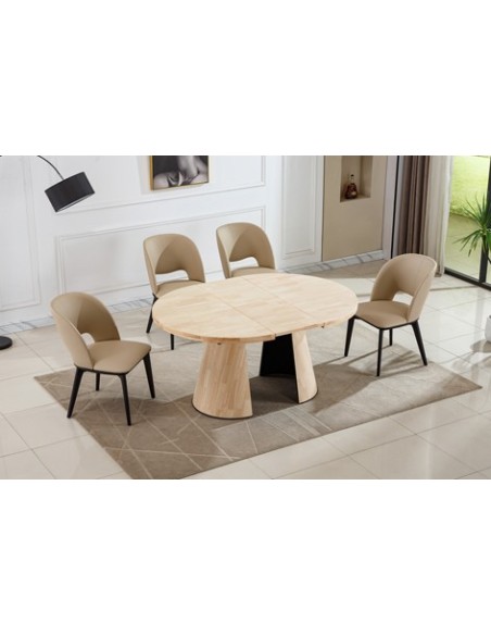 MESA COMEDOR EXTENSIBLE KENIA 120 - 160 - 200 CM NORDISH