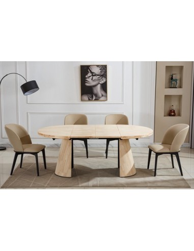 MESA COMEDOR EXTENSIBLE KENIA 120 - 160 - 200 CM NORDISH