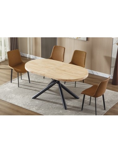 MESA COMEDOR EXTENSIBLE SENDA 160 - 200 -240 CM NORDISH / NEGRO