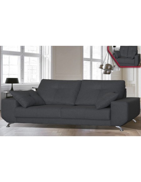 Sofá 3 + 2 Plazas Nero