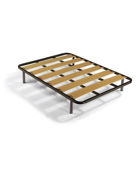 Somier laminas anchas de madera reforzado