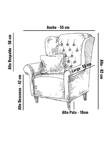 Butaca Mecedora Infantil Modelo Arrow