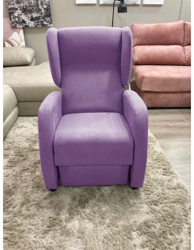 Butaca Elegante con Respaldo Reclinable