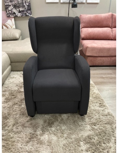 Butaca Elegante con Respaldo Reclinable