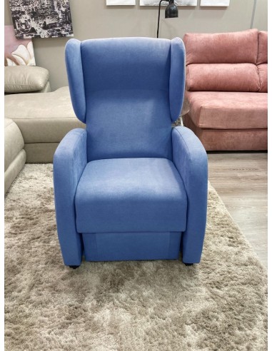 Butaca Elegante con Respaldo Reclinable