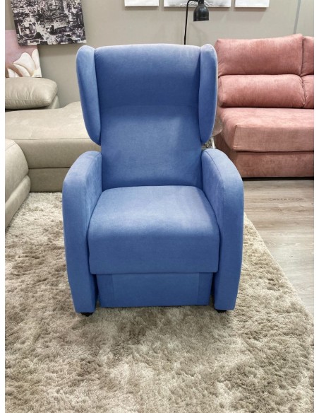 Butaca Elegante con Respaldo Reclinable