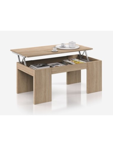 FLOW Mesa centro elevable ROBLE CANADIAN