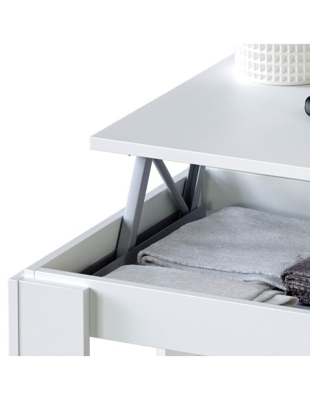 FLOW Mesa centro elevable BLANCO ARTIK