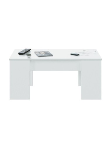 FLOW Mesa centro elevable BLANCO ARTIK