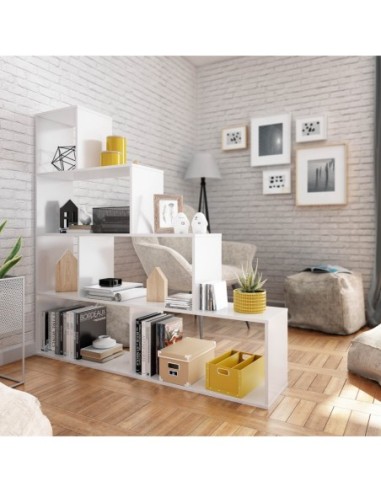 MULK Estantería BLANCO BRILLO