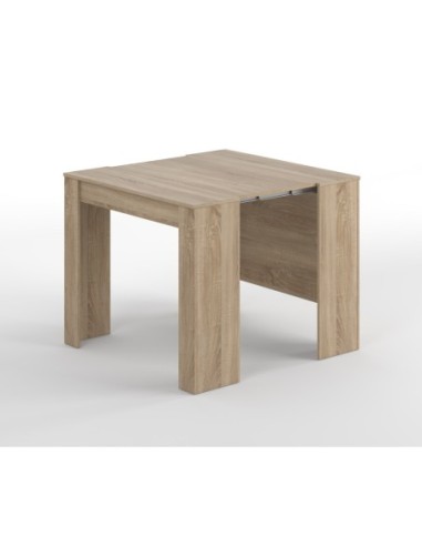 FUNZIONALE CONSOLA comedor 90x50-237 EXTENSIBLE ROBLE CANADIAN