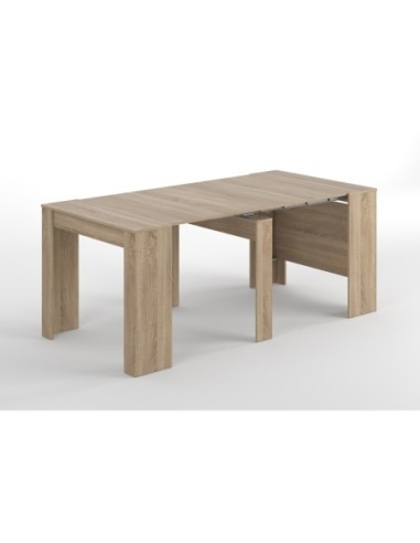 FUNZIONALE CONSOLA comedor 90x50-237 EXTENSIBLE ROBLE CANADIAN