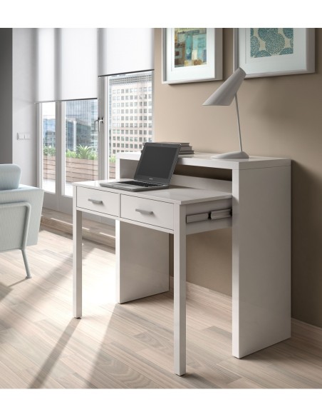 TYRION Escritorio desplazable BLANCO ARTIK
