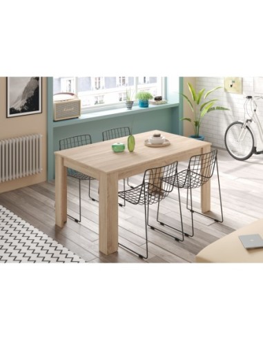 PRACTICO Mesa de comedor 90x140-190 EXTENSIBLE ROBLE CANADIAN