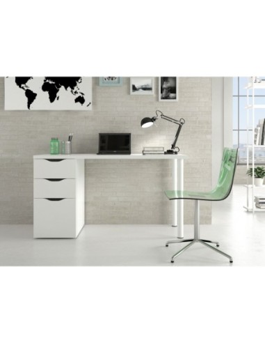 SANSA Mesa despacho (reversible) BLANCO ARTIK