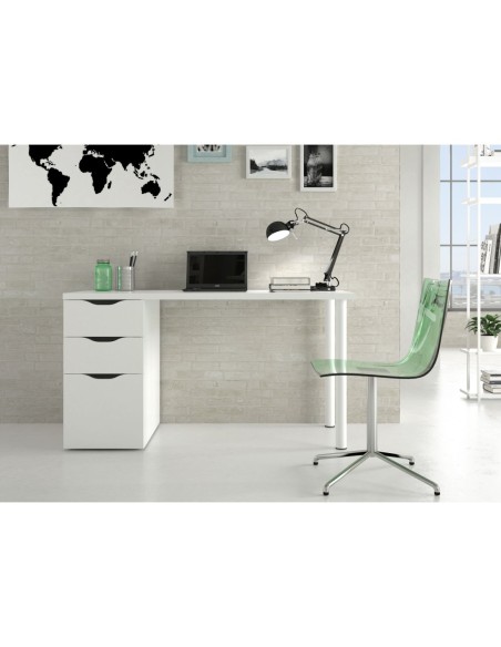 SANSA Mesa despacho (reversible) BLANCO ARTIK