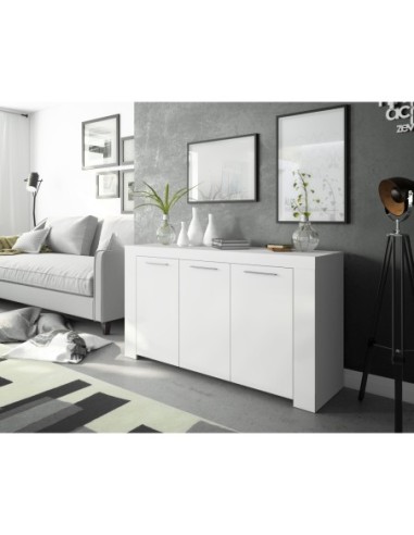 URBAN Buffet 3 puertas BLANCO ARTIK