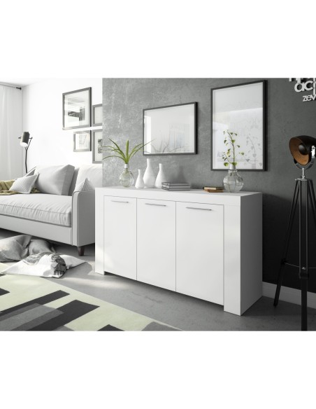 URBAN Buffet 3 puertas BLANCO ARTIK