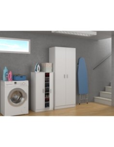 TERRA Zapatero-armario (6 baldas) BLANCO 2