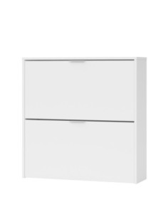 MAELYS Zapatero 2 puertas 75 (16 pares) BLANCO 2