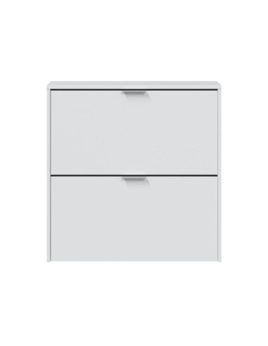MAELYS Zapatero 2 puertas 75 (16 pares) BLANCO