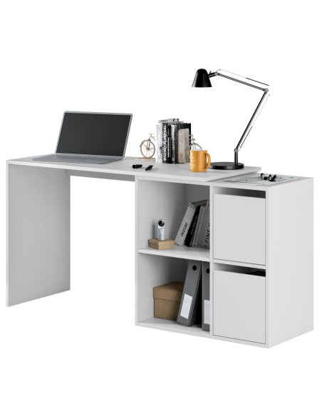 GIO Mesa escritorio multiposición BLANCO ARTIK