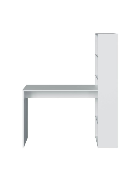 GIO PLUS Mesa + estantería BLANCO ARTIK