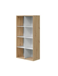 JUNIOR Estantería cubos ROBLE NODI/BL.ARTIK
