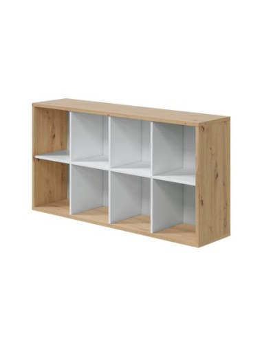 JUNIOR Estantería cubos ROBLE NODI/BL.ARTIK