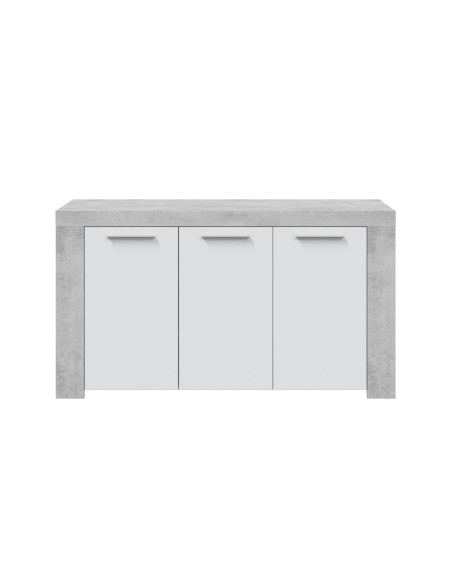 URBAN Buffet 3 puertas CEMENTO/ BL. ARTIK