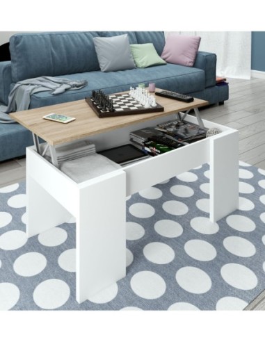 FLOW Mesa centro elevable BL.ARTIK/R.CANADIAN