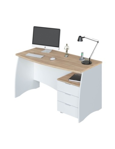 ARGON Mesa despacho con buc  BLANCO ARTIK/ROBLE CANADIAN