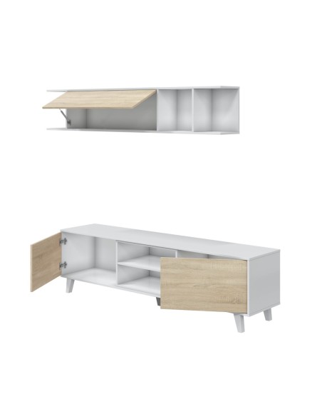 STYLUS PLUS Mesa centro elevable BL.BRILLO/R.CANADIAN