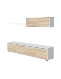 HOME Salón TV ROBLE CANADIAN/BLANCO ARTIK 2