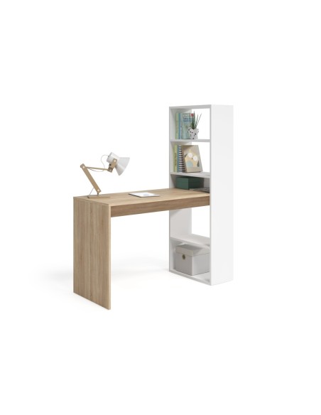 GIO PLUS Mesa + estantería BL.ARTIK/R.CANADIAN