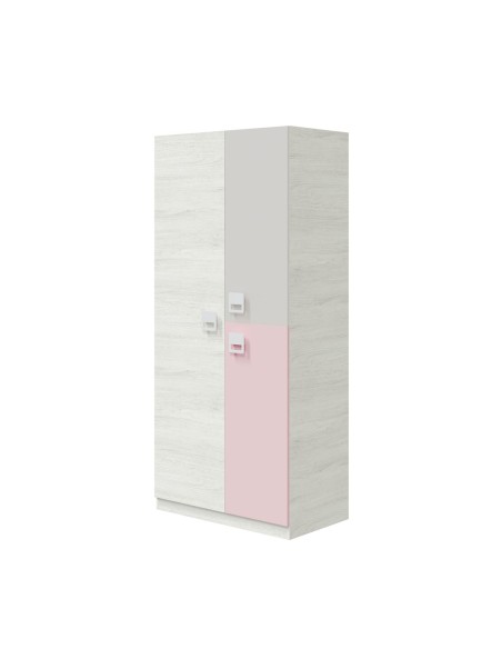 Armario NUBE  BLANCO ALPES / ROSA