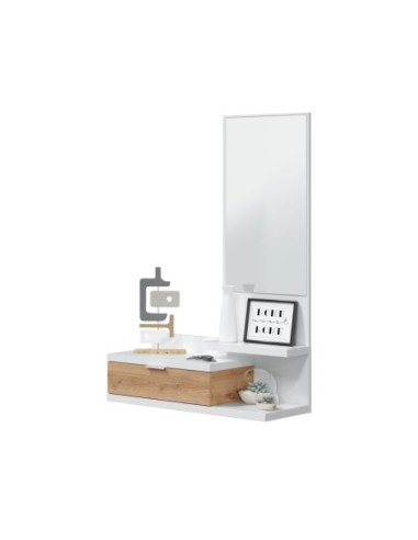 LIA Recibidor 1c + espejo BL.ARTIK/R.NODI