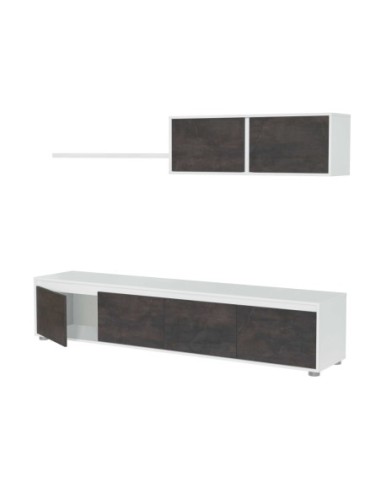 HOME Salón TV BLANCO ARTIK/OXIDO