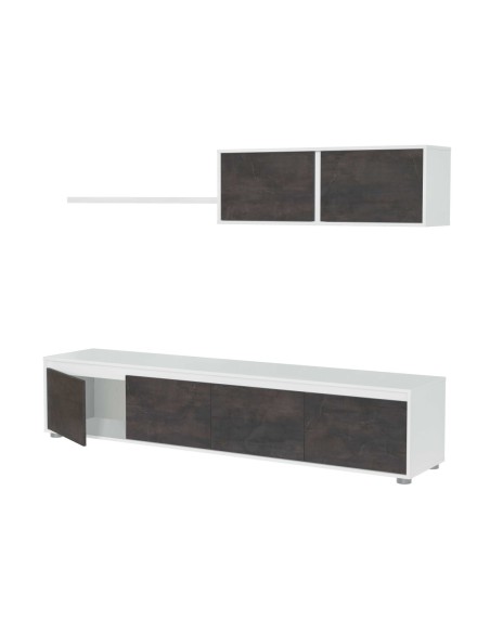 HOME Salón TV BLANCO ARTIK/OXIDO