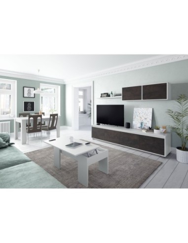 HOME Salón TV BLANCO ARTIK/OXIDO