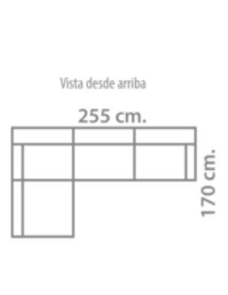 Sofá Chaiselongue Noruega