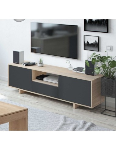 ZAIDA Módulo bajo 3p R.CANADIAN/GRIS ANTRACITA