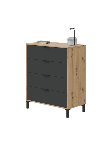 ENZO Cómoda 4c R.NODI/GRIS ANTRACITA