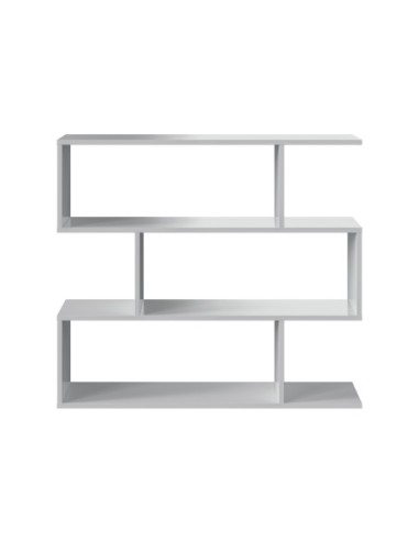 DANERYS Estantería baja BLANCO BRILLO