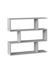 DANERYS Estantería baja CEMENTO 2