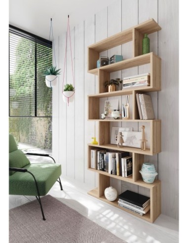 DANERYS Estantería alta ROBLE CANADIAN