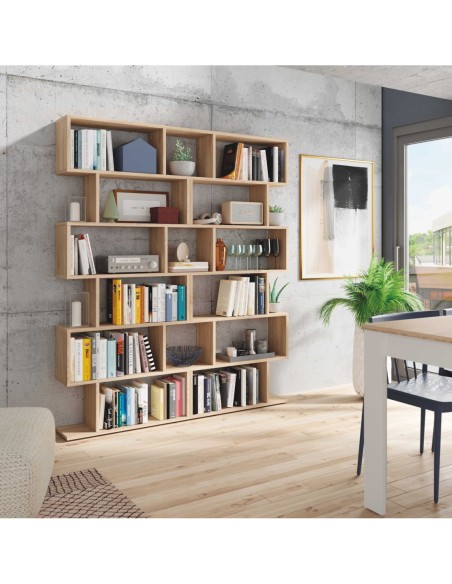 DANERYS Estantería alta ROBLE CANADIAN