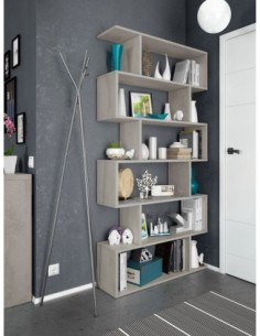 DANERYS Estantería alta CEMENTO