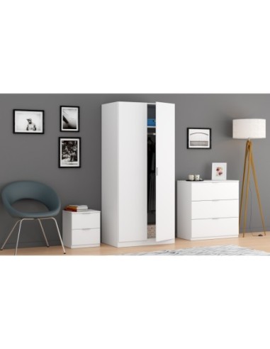 LOW COST Armario 2p BLANCO