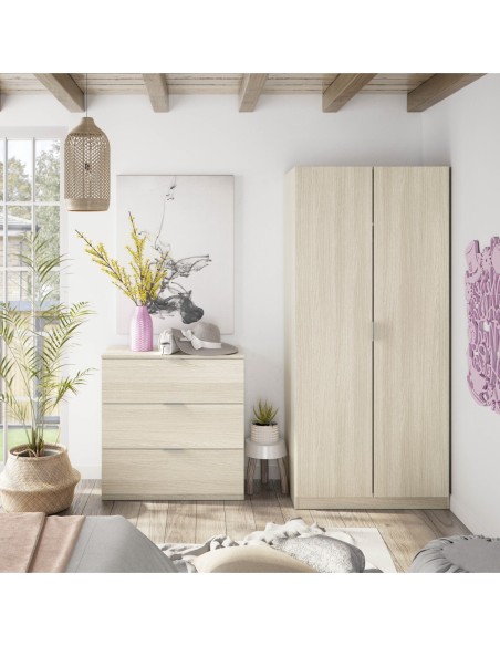 LOW COST Armario 2p ROBLE